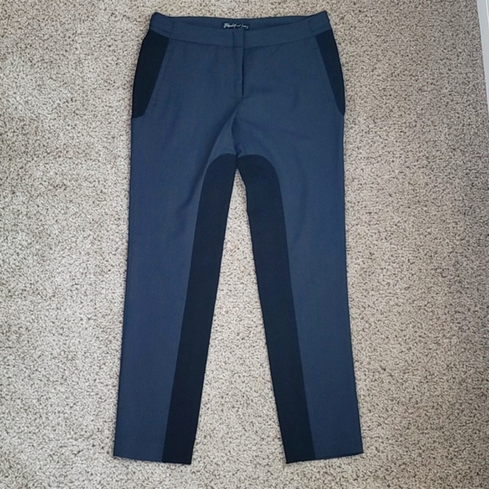 Elizabeth and James Blue and Black Pants